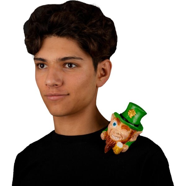 Shoulder Buddy Drunk Goblin - Accesorio de Hombro de Látex para Halloween y Fiestas Temáticas