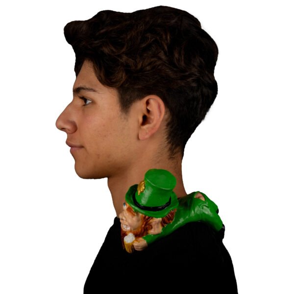 Shoulder Buddy Drunk Goblin - Accesorio de Hombro de Látex para Halloween y Fiestas Temáticas