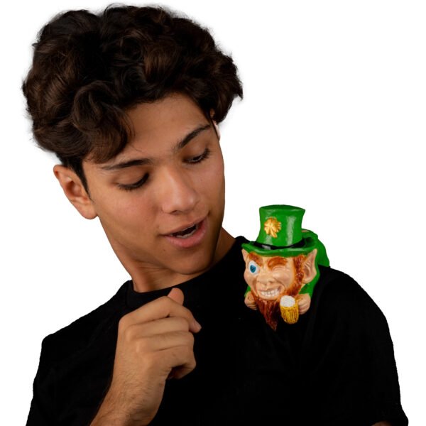 Shoulder Buddy Drunk Goblin - Accesorio de Hombro de Látex para Halloween y Fiestas Temáticas