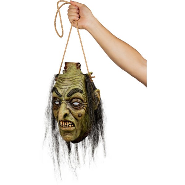Witch Deluxe Skin Bag - Bolsa de Látex Cabeza de Bruja | Ghoulish Productions