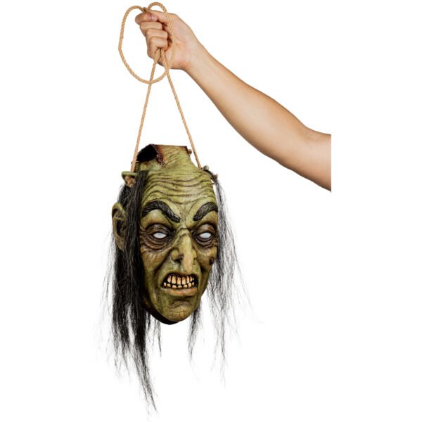 Witch Deluxe Skin Bag - Bolsa de Látex Cabeza de Bruja | Ghoulish Productions