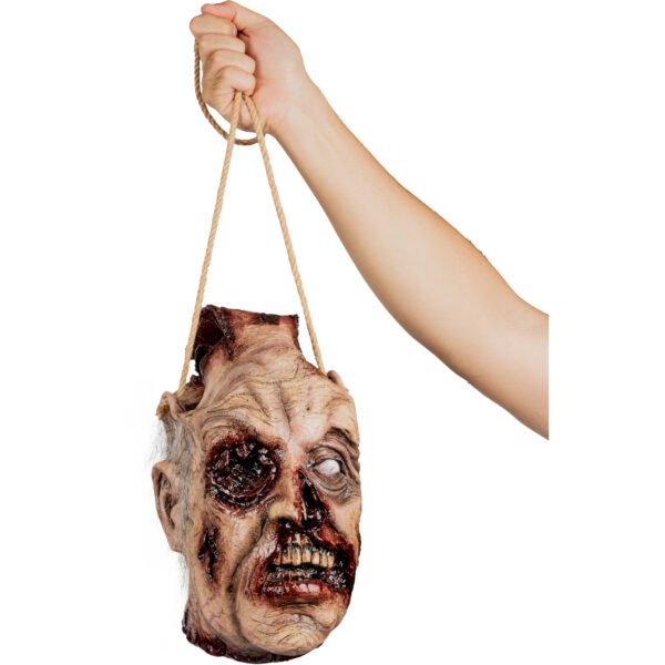 Zombie Deluxe Skin Bag - Bolsa Cabeza Zombie de Látex | Ghoulish Productions