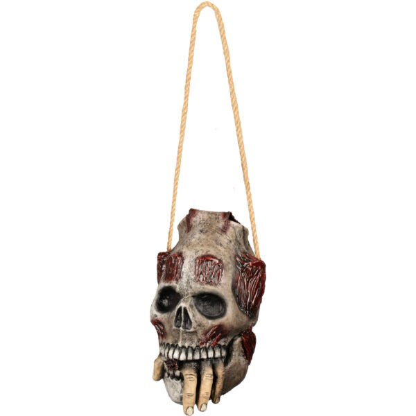 Bolso Calavera Zombie Deluxe Black Skull Bag - Accesorio de Látex