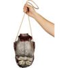 Bolso Calavera Zombie Deluxe Black Skull Bag - Accesorio de Látex