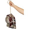 Bolso Calavera Zombie Deluxe Black Skull Bag - Accesorio de Látex