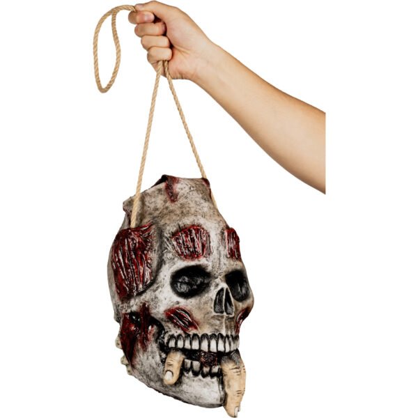 Bolso Calavera Zombie Deluxe Black Skull Bag - Accesorio de Látex