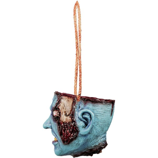 Blue Zombie Skin Bag - Bolsa Zombie de Látex Artesanal | Ghoulish Productions