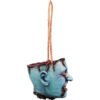 Blue Zombie Skin Bag - Bolsa Zombie de Látex Artesanal | Ghoulish Productions