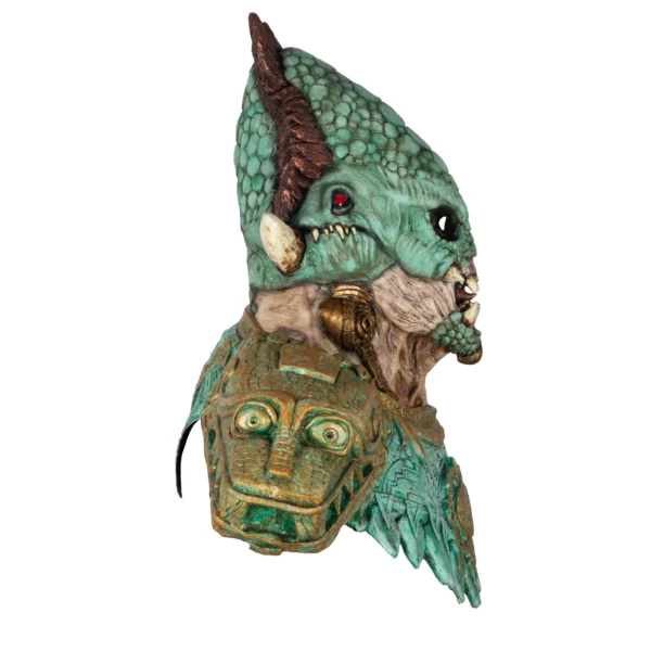 28012 6 Máscara Quetzalcóatl Costume Kit - Disfraz Artesanal Nightmare Makers