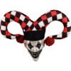 Máscara Payaso Lord Jester Halloween - Látex Artesanal con Cuernos