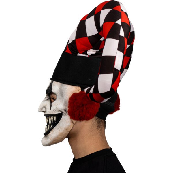Máscara Payaso Lord Jester Halloween - Látex Artesanal con Cuernos