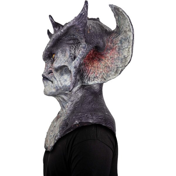 Máscara Warlord de Látex Artesanal para Halloween, Cosplay y Fiestas Temáticas