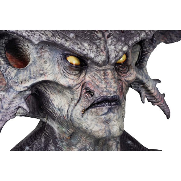 Máscara Warlord de Látex Artesanal para Halloween, Cosplay y Fiestas Temáticas