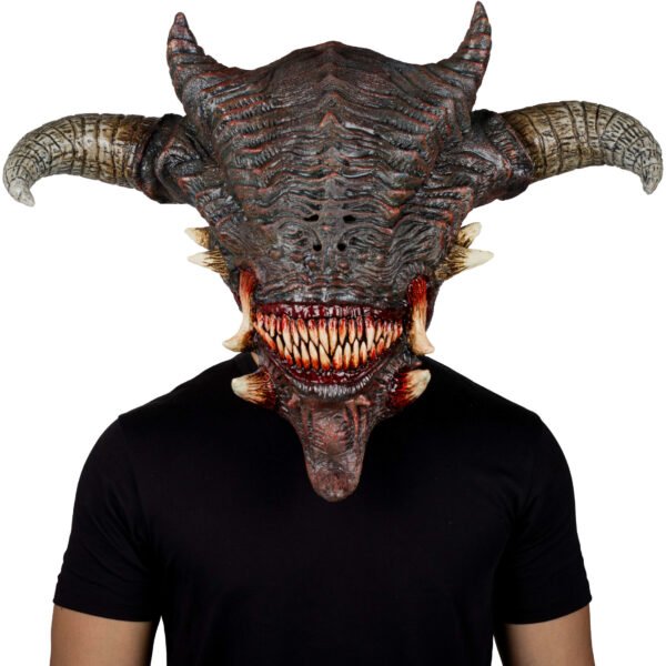 30096 1 Máscara Wrath de Látex Artesanal para Halloween y Cosplay