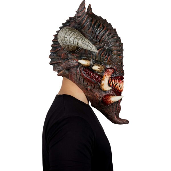 30096 3 Máscara Wrath de Látex Artesanal para Halloween y Cosplay