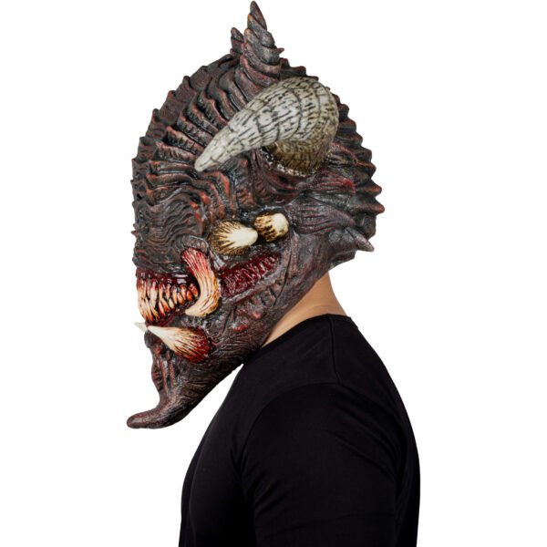 30096 5 Máscara Wrath de Látex Artesanal para Halloween y Cosplay