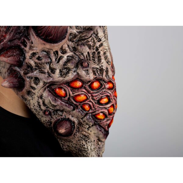 Máscara Aurixis de Látex Artesanal | Diseño Monstruoso para Cosplay y Halloween