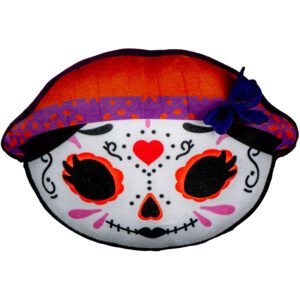 334039 Cojín Catrina Naranja (4) Cojin Catrina Naranja