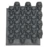 Skull Wall Panels(Pack of 6 tiles)