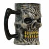 350010 2 White Skull Mug