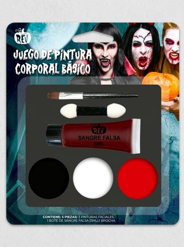 Juego de Pintura Corporal Básico