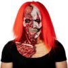 Máscara Two Faces Clown - Máscara de Látex Hyper Mask | Ghoulish Productions