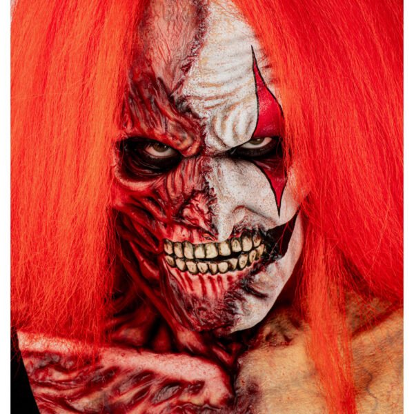 Máscara Two Faces Clown - Máscara de Látex Hyper Mask | Ghoulish Productions