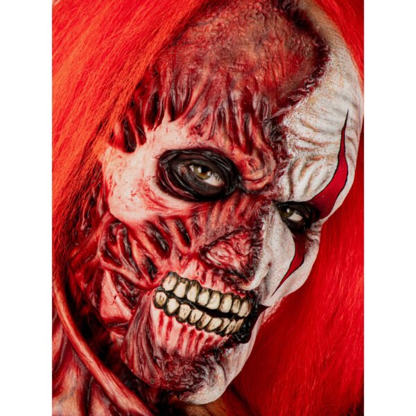 Máscara Two Faces Clown - Máscara de Látex Hyper Mask | Ghoulish Productions