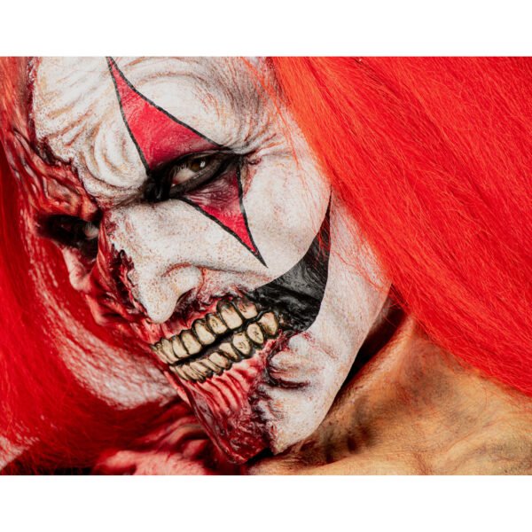 Máscara Two Faces Clown - Máscara de Látex Hyper Mask | Ghoulish Productions