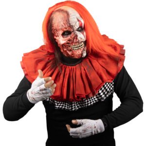 Máscara Two Faces Clown - Máscara de Látex Hyper Mask | Ghoulish Productions