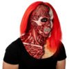 Máscara Two Faces Clown - Máscara de Látex Hyper Mask | Ghoulish Productions