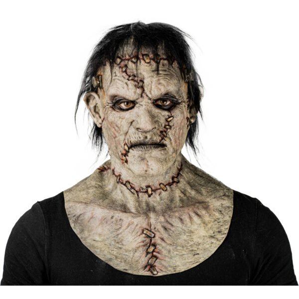 50114 1 Máscara Frankenstein Gray - Hyper Mask Látex | Ghoulish Productions