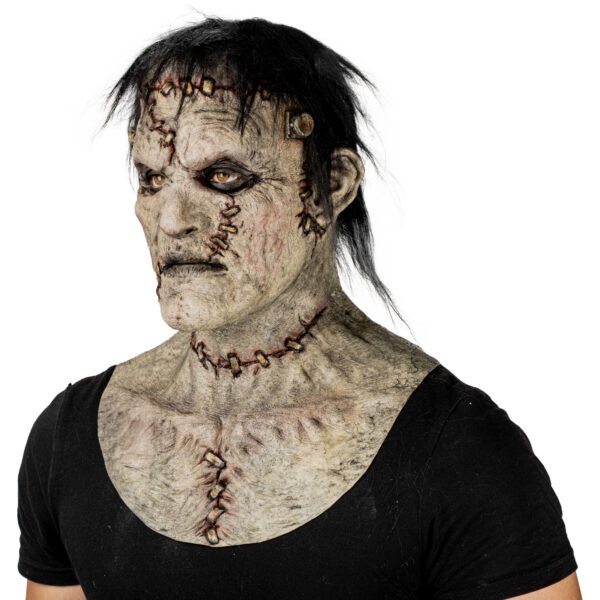 50114 6 Máscara Frankenstein Gray - Hyper Mask Látex | Ghoulish Productions