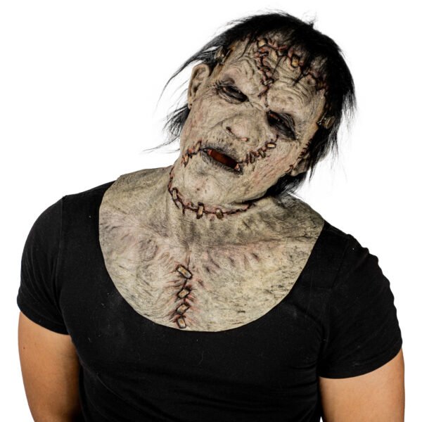 50114 7 Máscara Frankenstein Gray - Hyper Mask Látex | Ghoulish Productions