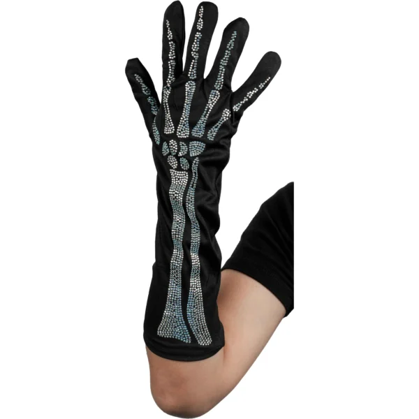 Guantes Esqueléticos Brillosos