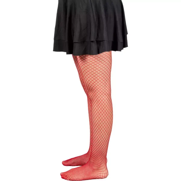 Medias de Red Rojas