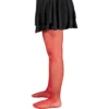 Medias de Red Rojas con Brillos