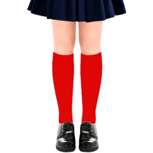 Calcetas Rojas para Niñas