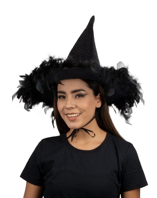 Brujita Lentejuela Negro
