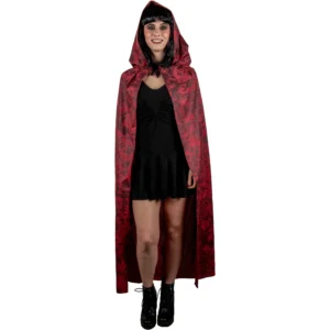Capa Roja Estampada