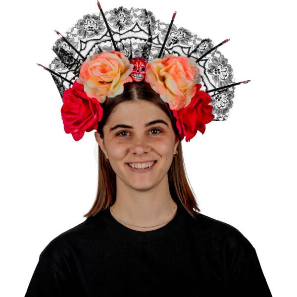 667080 2 Diadema Roja y Rosa