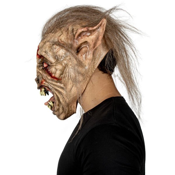 Máscara Animal Creepy Scar Wolf - Máscara de Lobo con Cicatrices | Ghoulish Productions