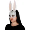 71545 2 Conejo Blanco Brillante