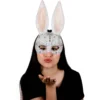 71545 6 Conejo Blanco Brillante