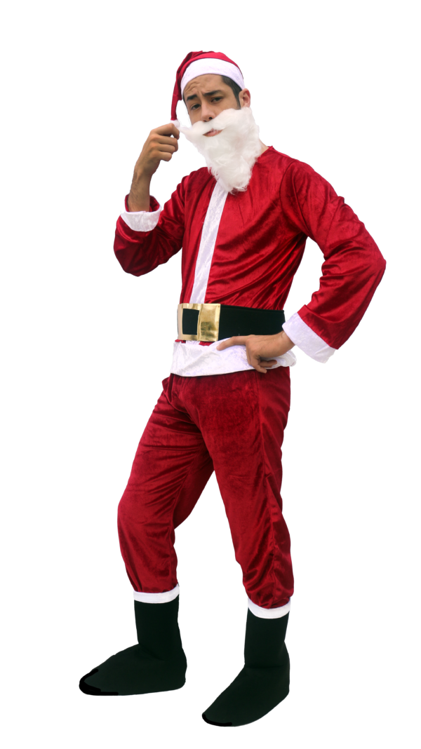 Traje de Santa Claus Deluxe