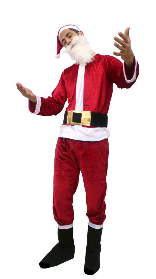 Traje de Santa Claus Deluxe