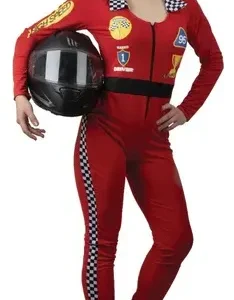 Disfraz Sexy de Piloto de Carreras Rojo para Mujer – Creepy OnLine México