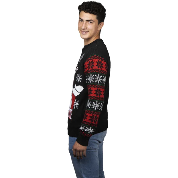 85200 1 Uggly Sweater Santa Clause Feliz Caballero