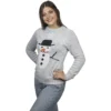 Uggly Sweater Muñeco de Nieve Gris Dama