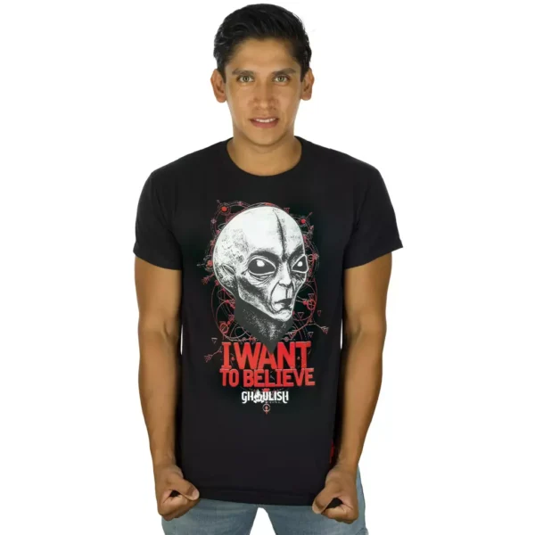 Playera Alien Area 51 "I Want To Believe"